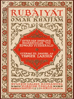 cover image of Rubáiyát